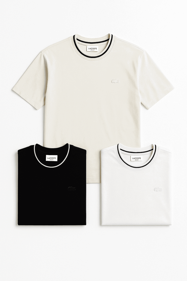 Camiseta Lacoste Ringer Contrast