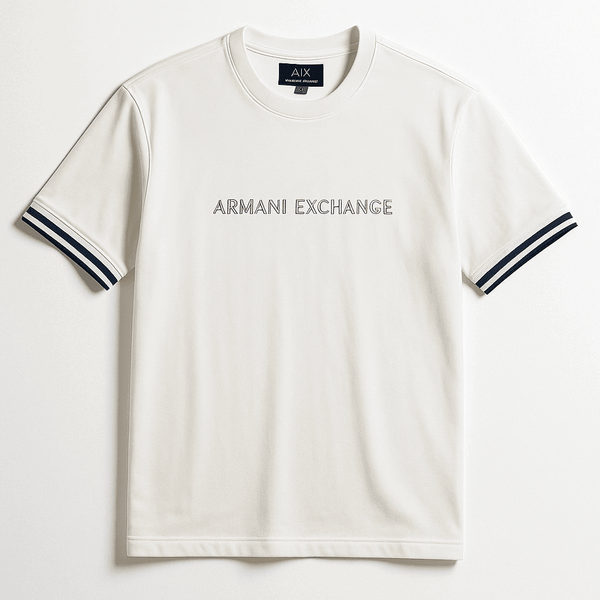 Camiseta Armani Exchange com Logo Frontal