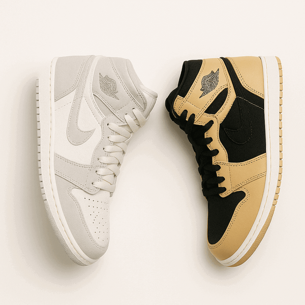 Air Jordan 1 High OG “Neutral Grey" e “Tan & Black”